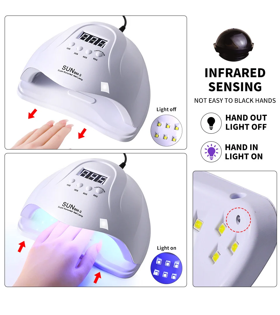 120w uv led nail lamp sun bm3 spu841271126804 desc 2