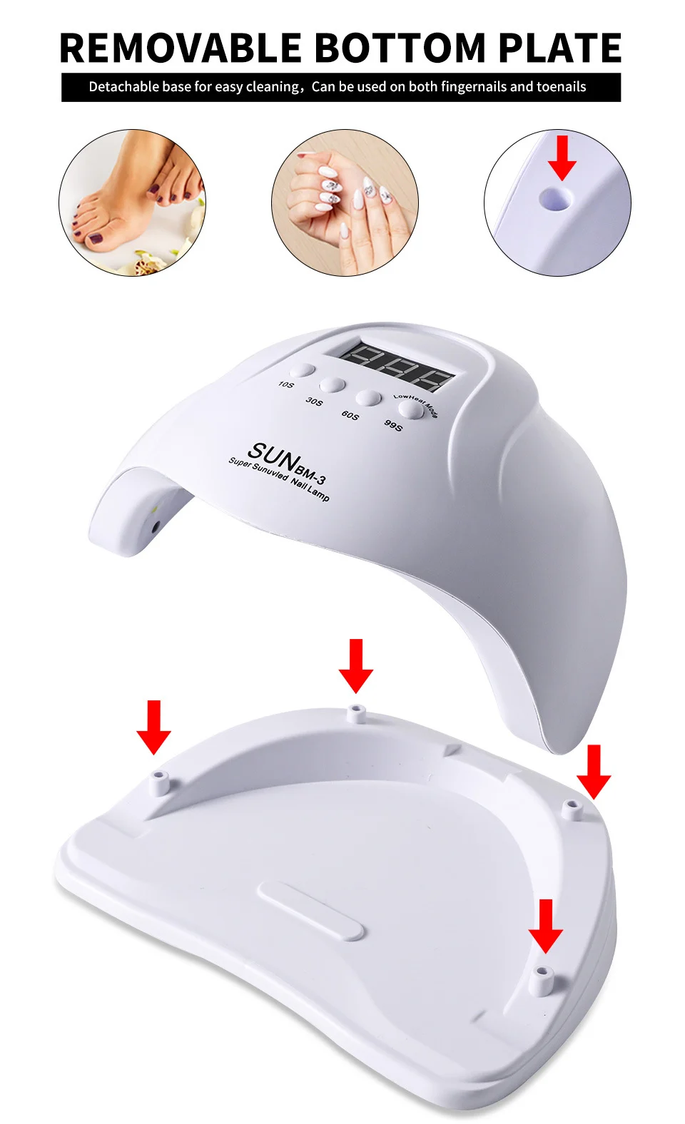 120w uv led nail lamp sun bm3 spu841271126804 desc 3