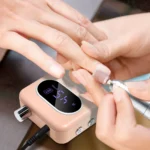 45000 RPM Portable Nail Drill Machine Professional Rechargeable Electric Nail File for Acrylic Gel Removal and Manicure
