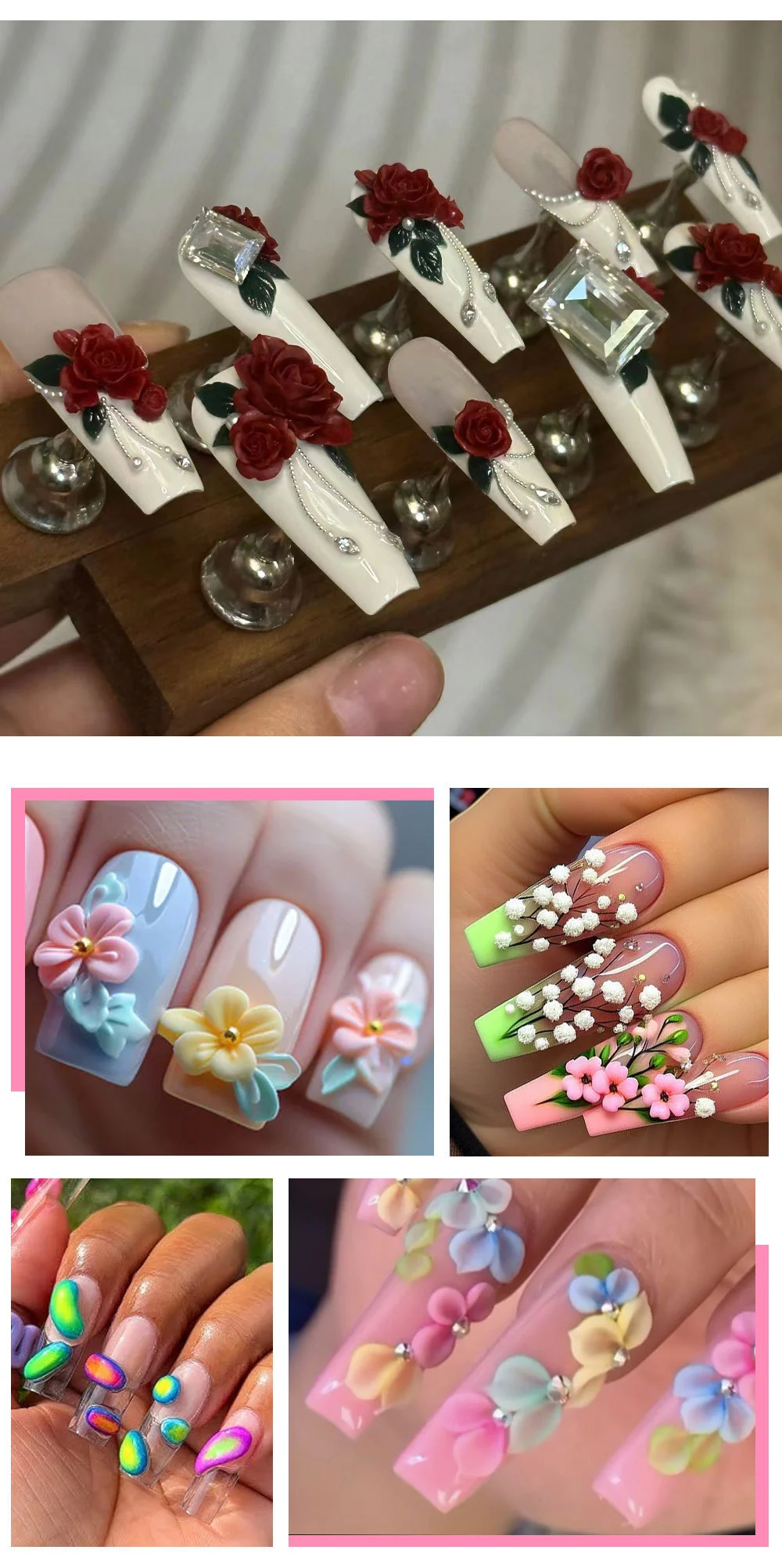 4D Carve Patterns Gel 3D Nail Art Sculpting Gel Non-Stick UV LED Modeling Clay for Professional Manicure 8 4d carve patterns nail sculpting gel spu823509202320 desc 8