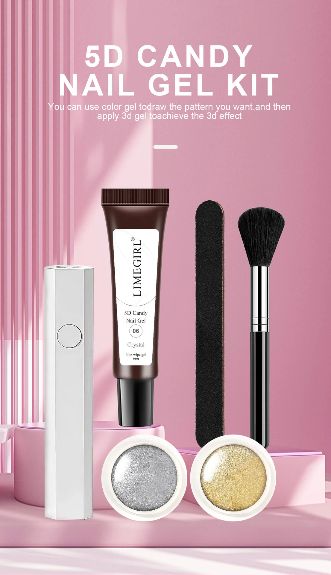 5d candy nail gel 3d sculpting spu858024132341 desc 1