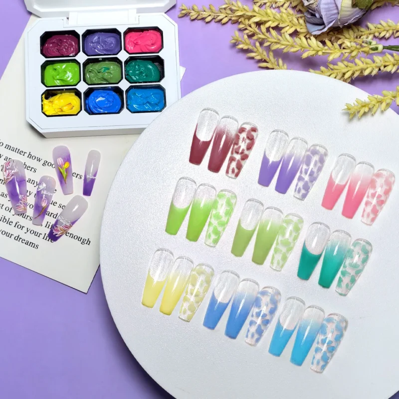 9 Color Gradient Painting Gel Palette Spu1010384266694 3