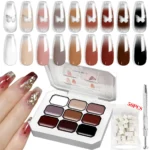 9 Color Patting Gel Nail Art Set Spu915825787716 3