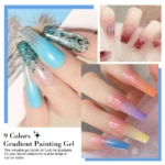 9 Color Patting Gel Nail Art Set Spu915825787716 5