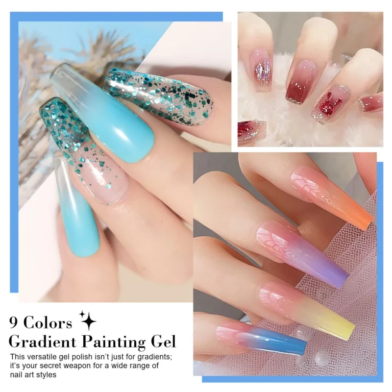 9 Color Patting Gel Nail Art Set Spu915825787716 5