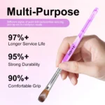 Acrylic Nail Brush Set 6pcs Spu986522055165 3