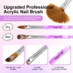 Acrylic Nail Brush Set 6pcs Spu986522055165 4
