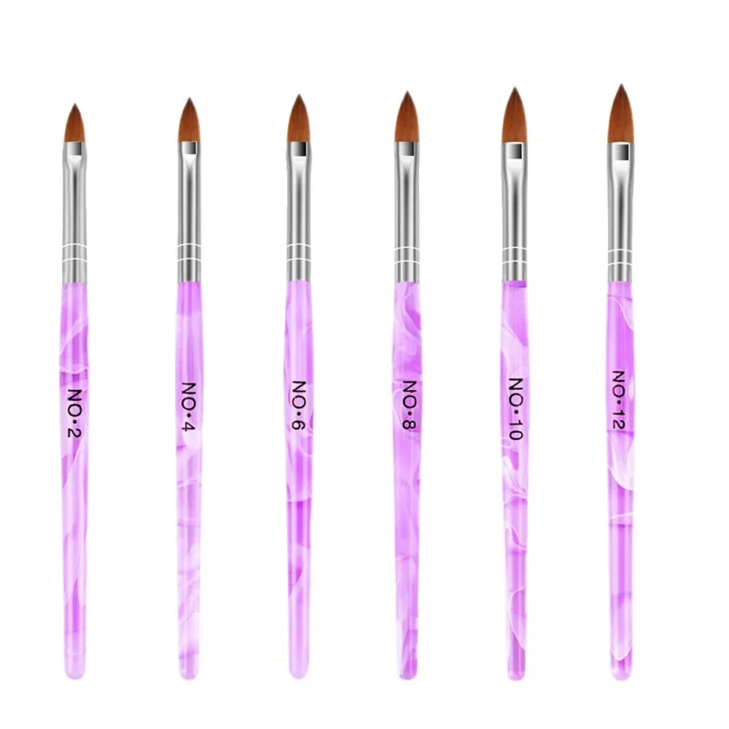 Acrylic Nail Brush Set 6pcs Spu986522055165 6
