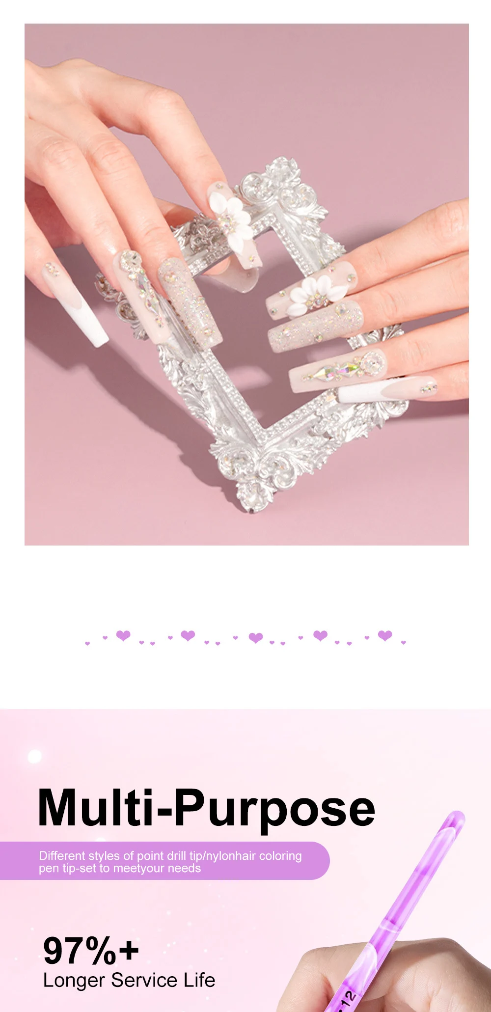 acrylic nail brush set 6pcs spu986522055165 desc 2