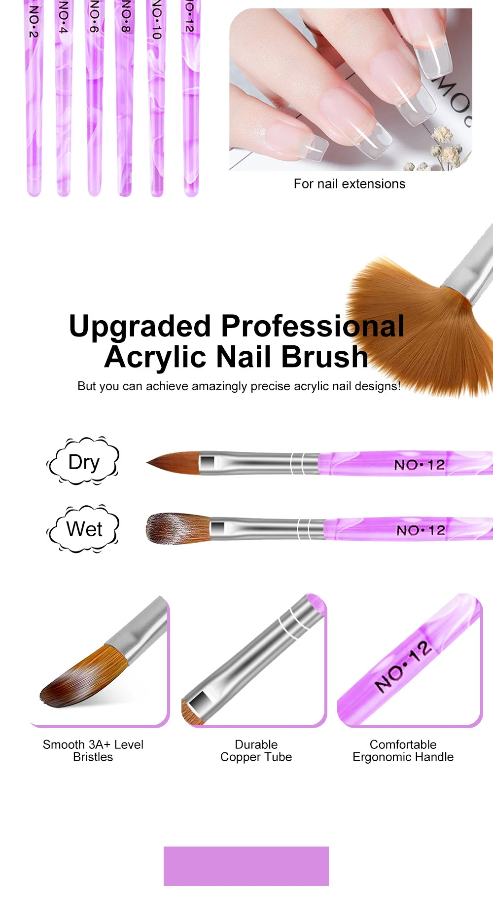 acrylic nail brush set 6pcs spu986522055165 desc 4