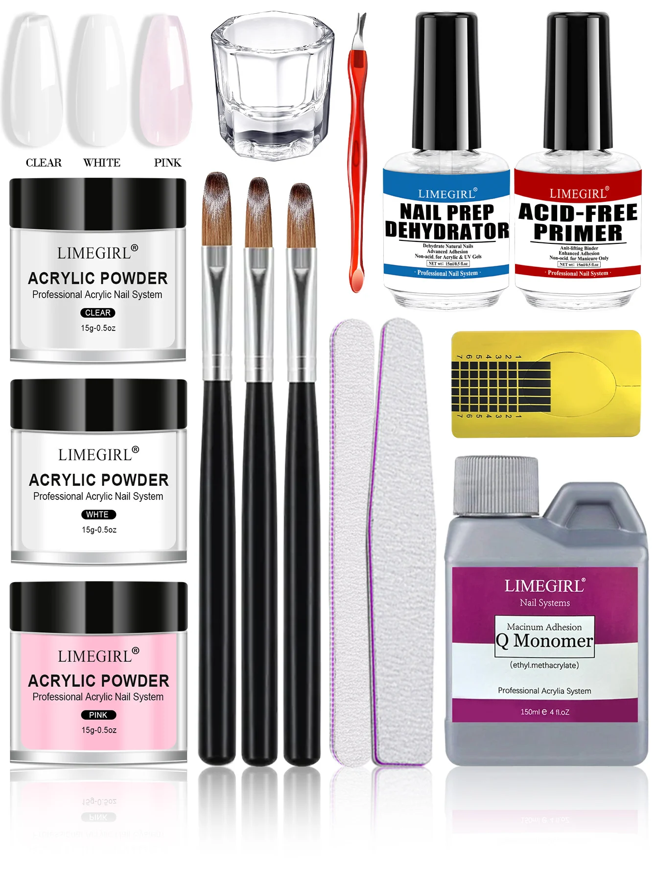 acrylic nail kit professional set spu1003157791247 desc 9