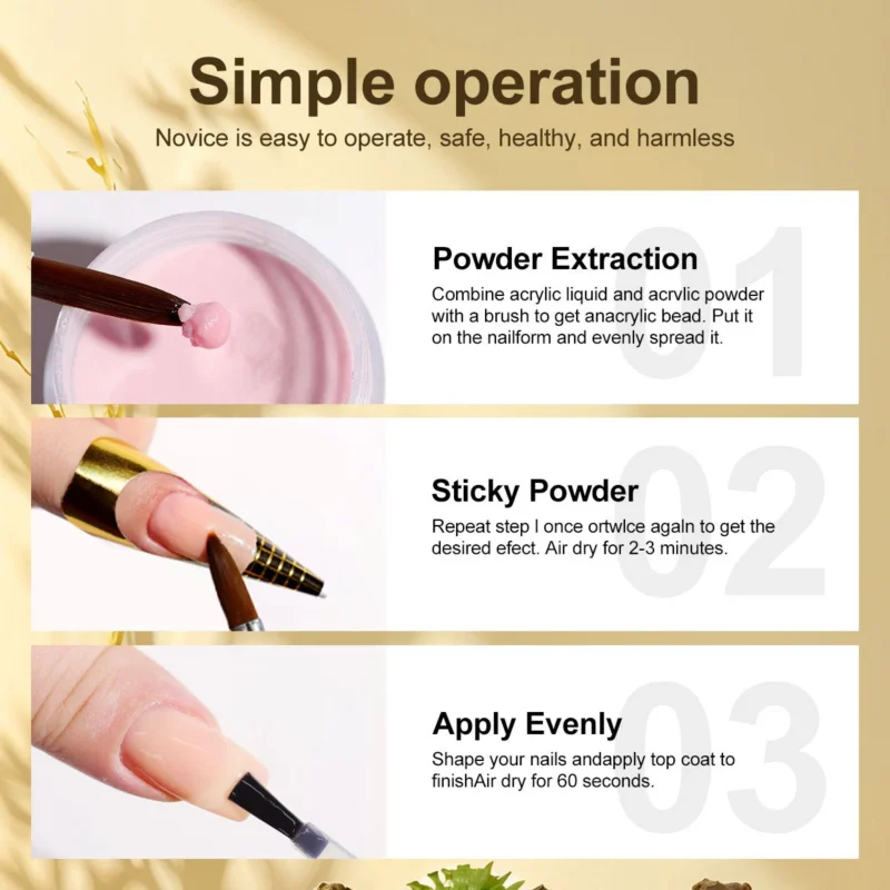 Acrylic Nail Kit Professional Set Spu1006242713874 4