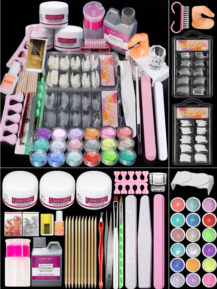 acrylic nail kit professional set spu1015301030891 desc 1