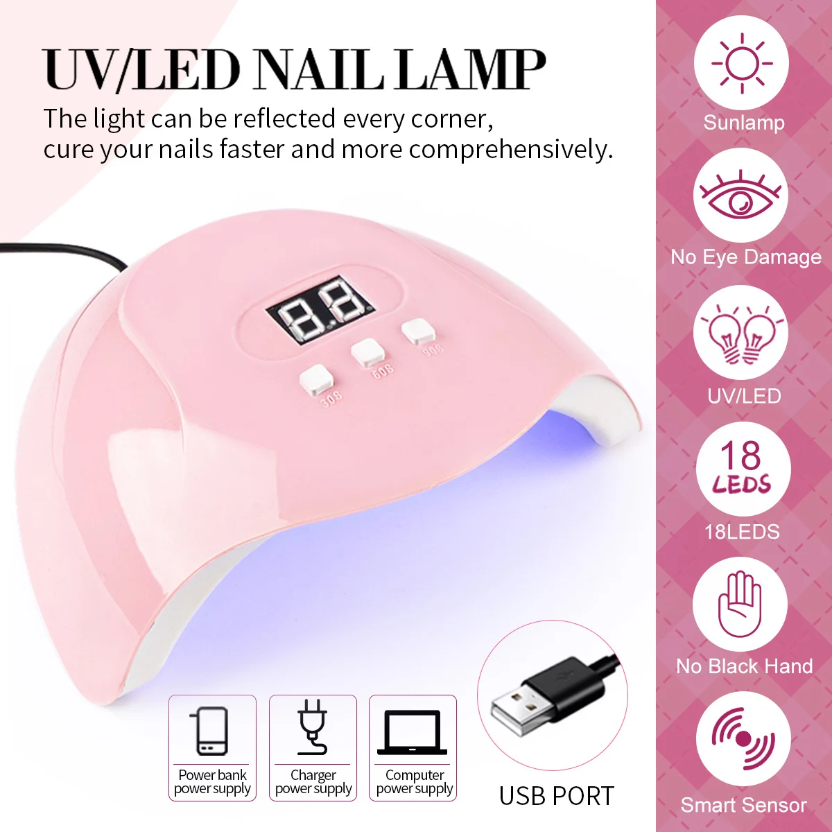 acrylic nail kit with lamp and drill spu997096662670 desc 14