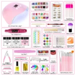 Acrylic Nail Kit With Lamp And Drill Spu997096662670 3