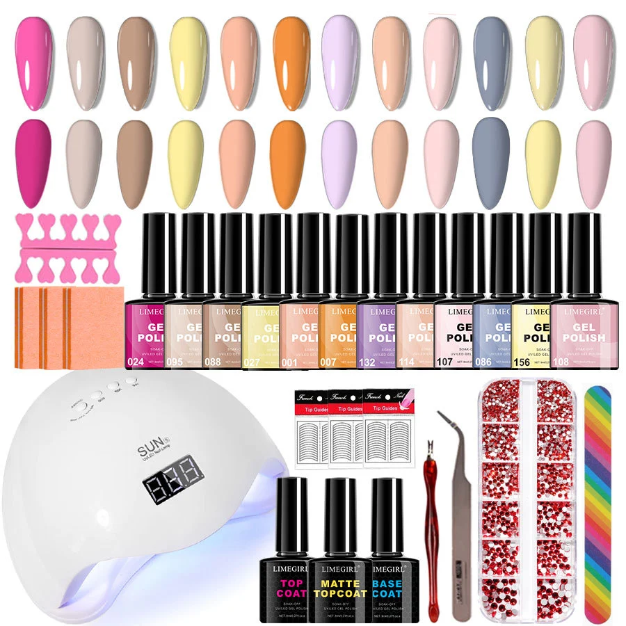 acrylic nail kit with uv lamp spu902205807609 desc 1