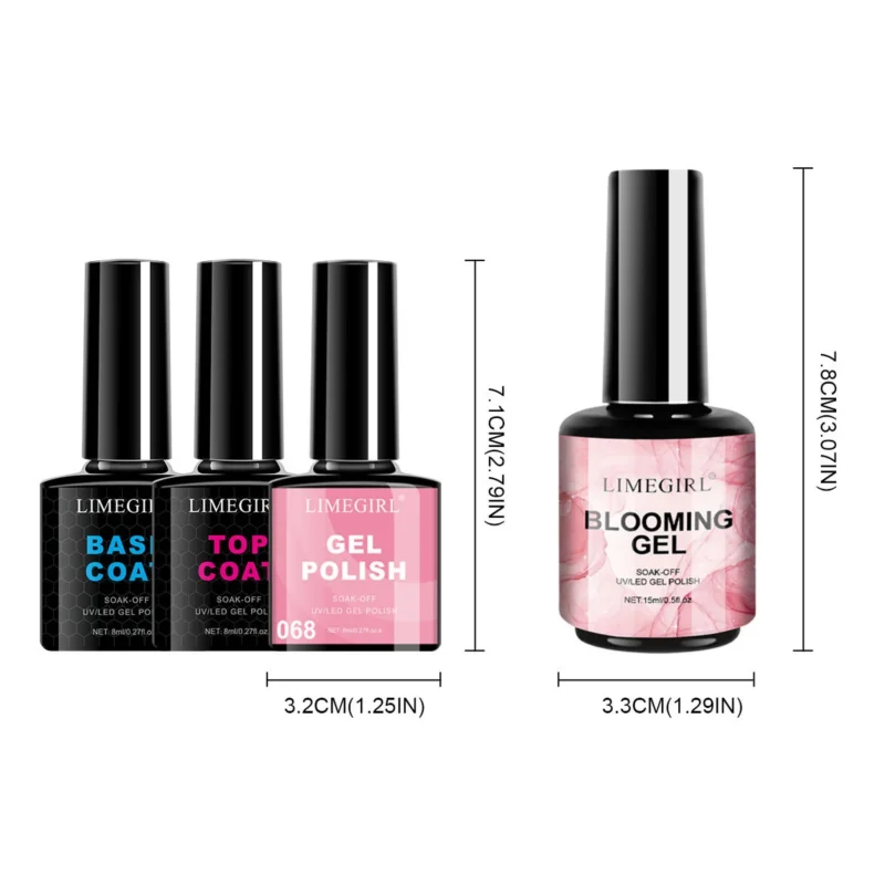 Blooming Gel Nail Polish Set Spu928467784257 4