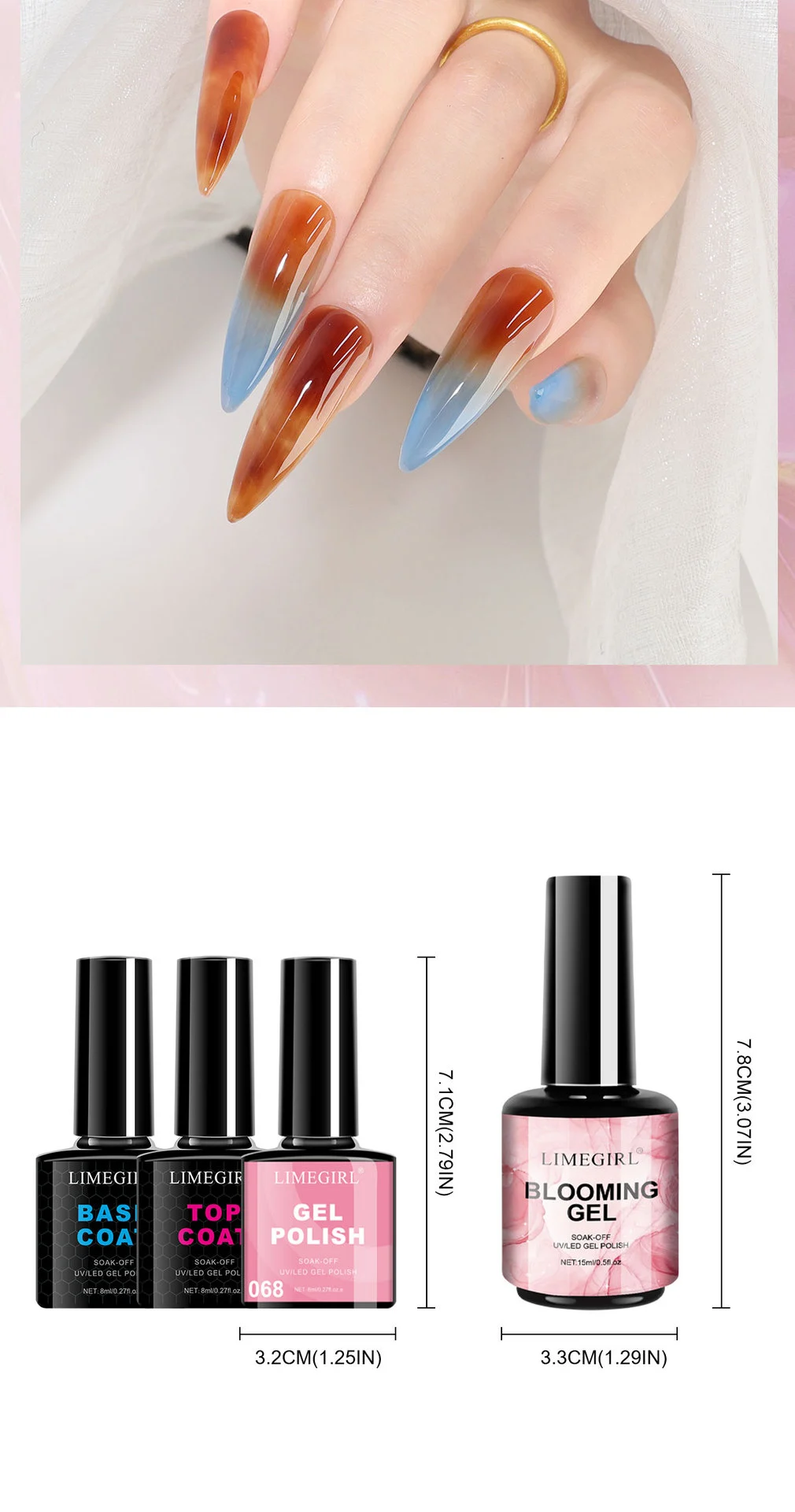 blooming gel nail polish set spu928467784257 desc 10