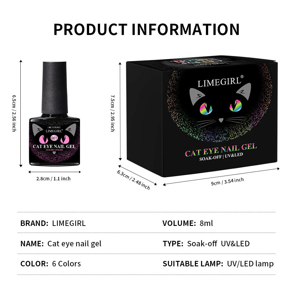 cat eye gel nail polish kit limegirl spu995929391992 desc 15