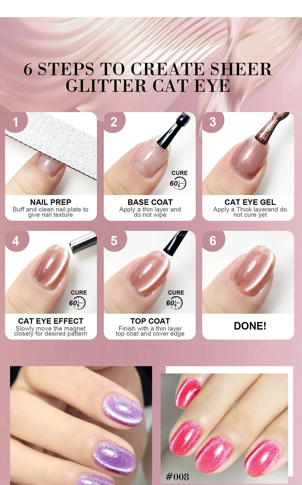 cat eye gel nail polish magnetic shimmer spu997818787147 desc 7