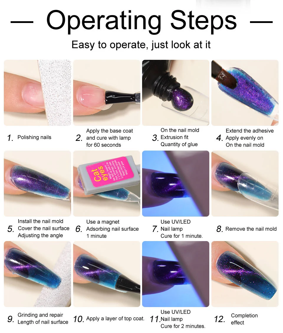 cat eye gel nail polish set spu996216423974 desc 29