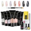 Black Cat Eye Extension Gel Mixing Tool Set