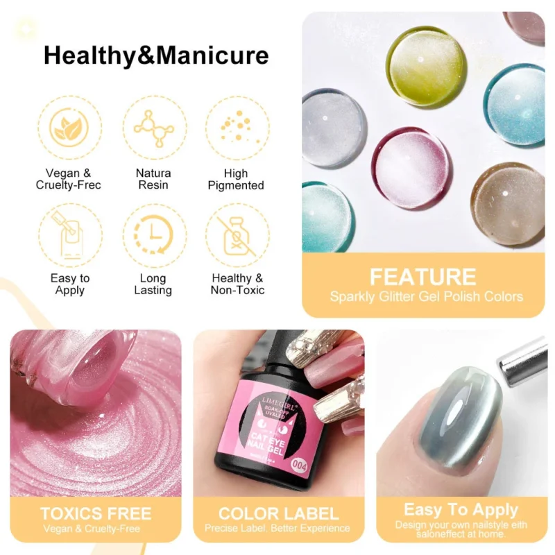Cat Eye Nail Gel Polish Set Spu997819931875 3