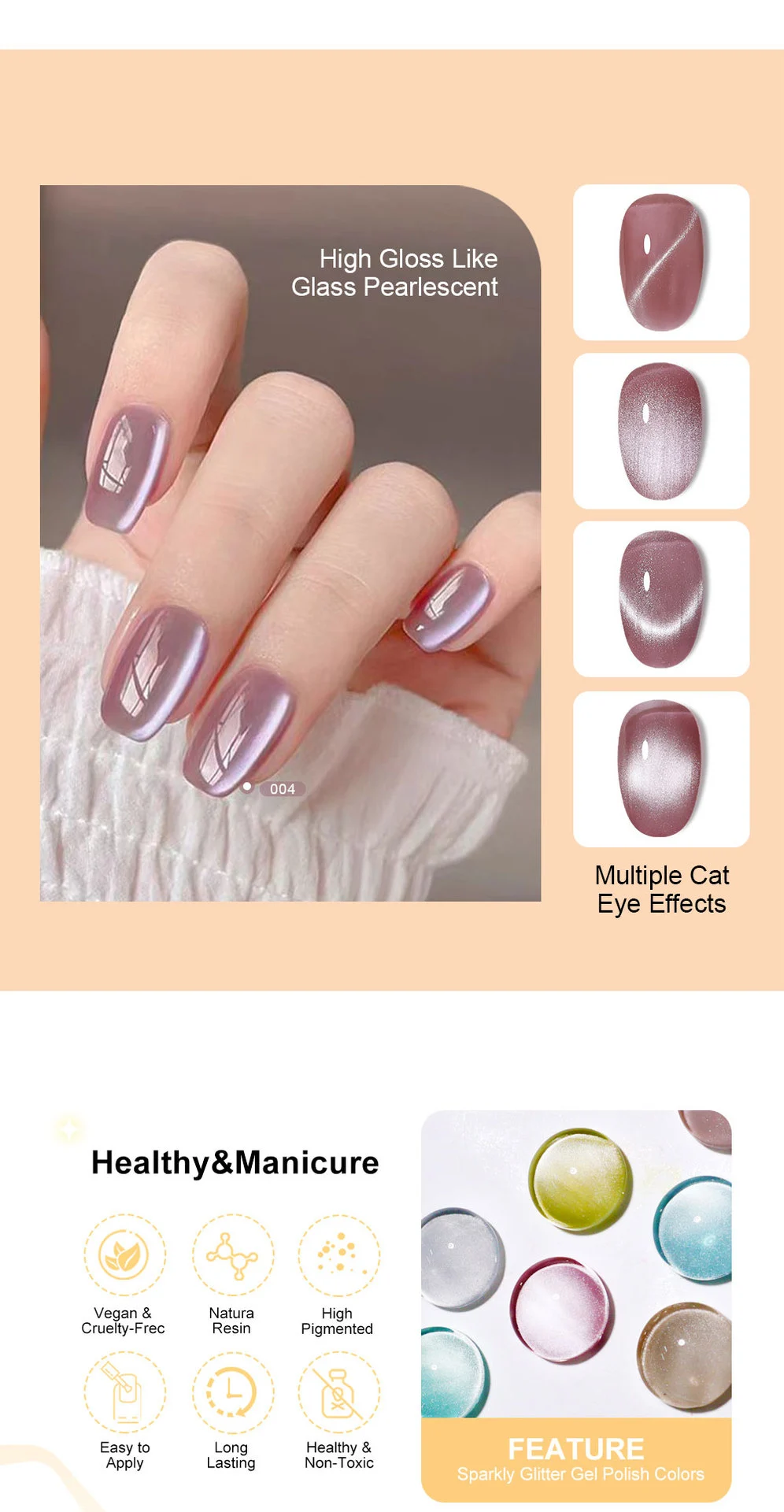 cat eye nail gel polish set spu997819931875 desc 5