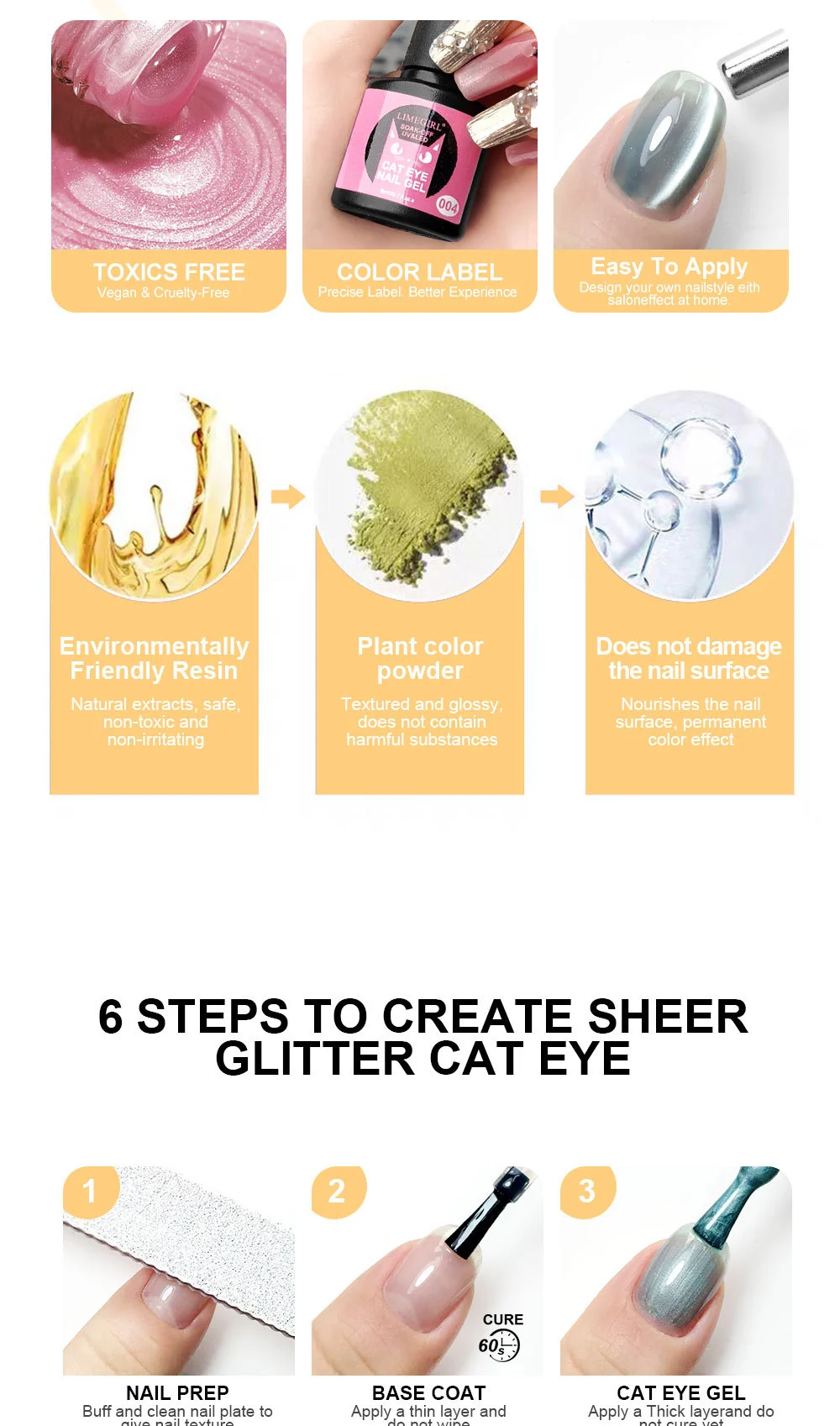 cat eye nail gel polish set spu997819931875 desc 6