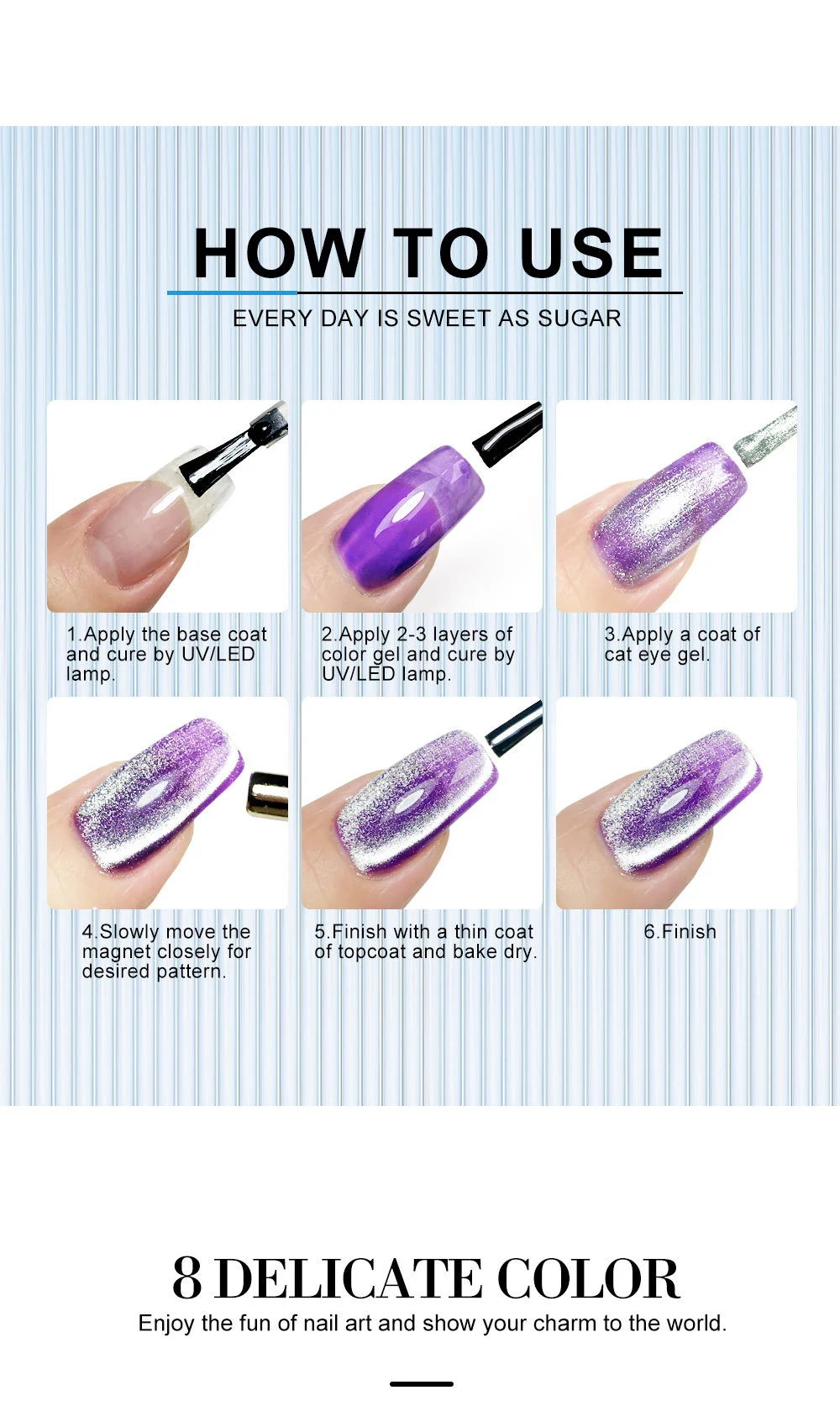 cat eye nail polish gel glitter spu809776551012 desc 3