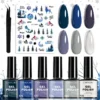 6-Color Blue Tone Set