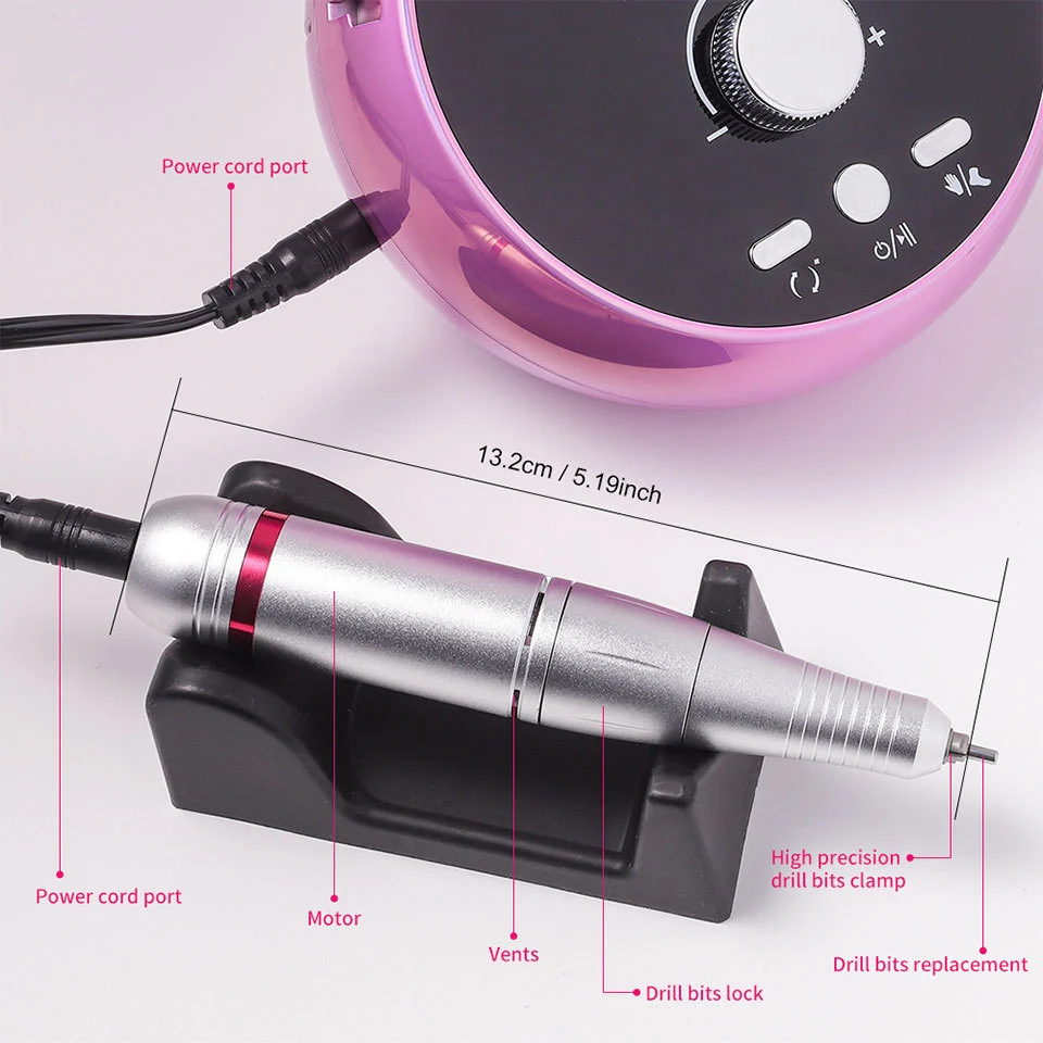 electric nail drill 45000rpm portable spu814864901271 desc 10