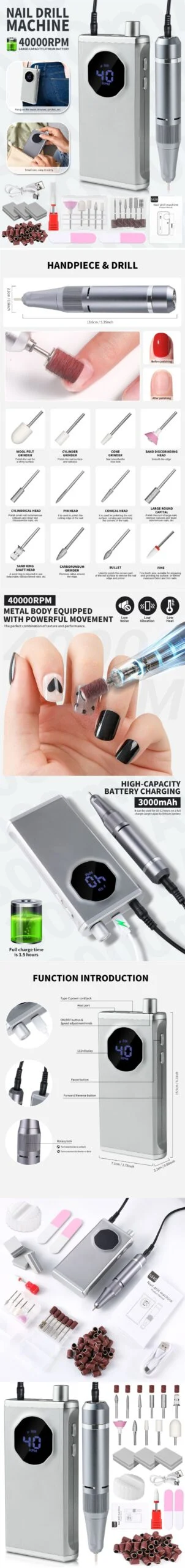 electric nail drill machine 40000rpm spu896197873940 desc 2 scaled