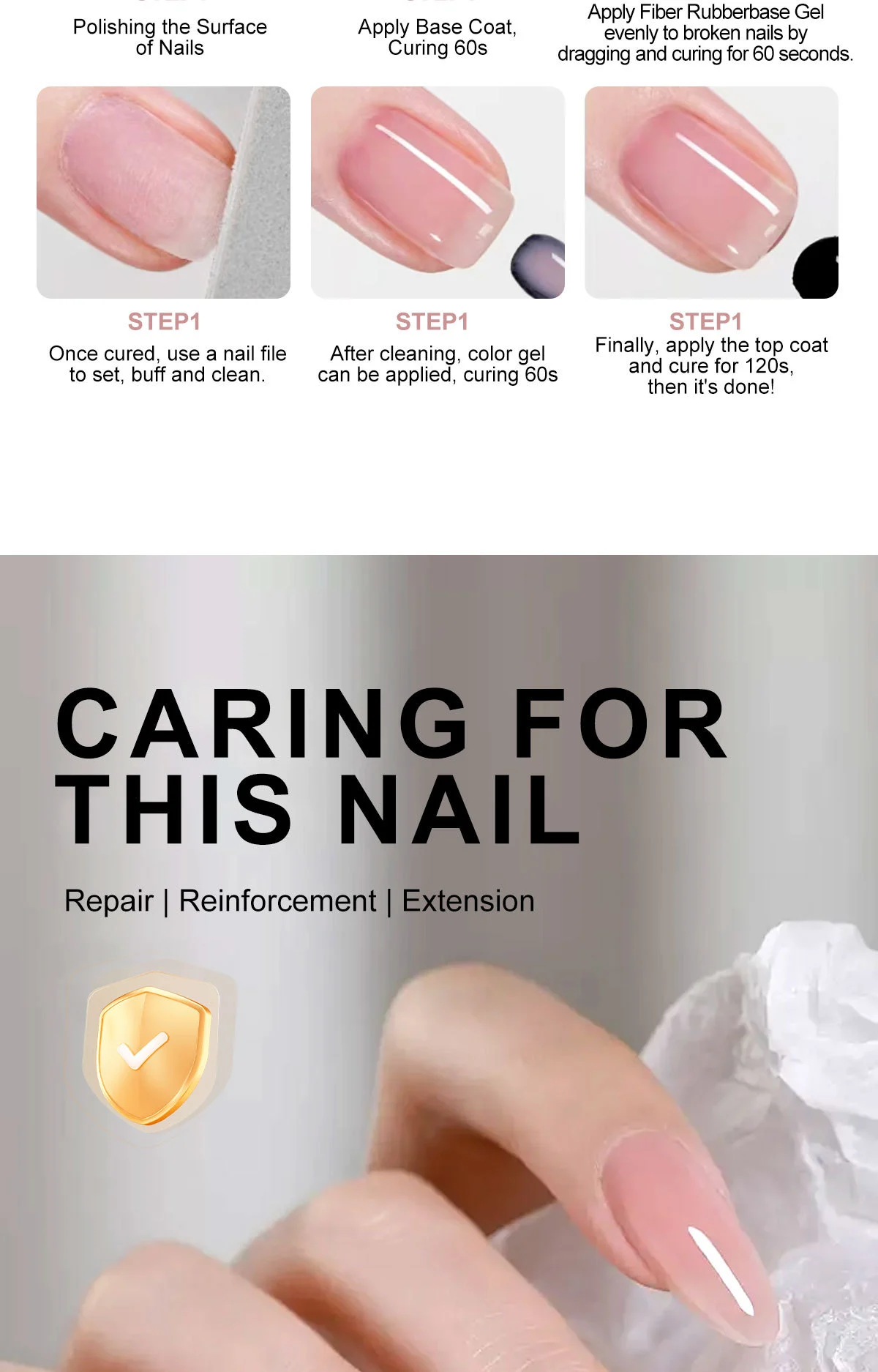 fiber rubber base gel nail repair spu896236801598 desc 6