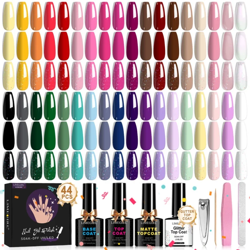 Gel Nail Polish Kit 36 Colors Set Spu1003100787207 5