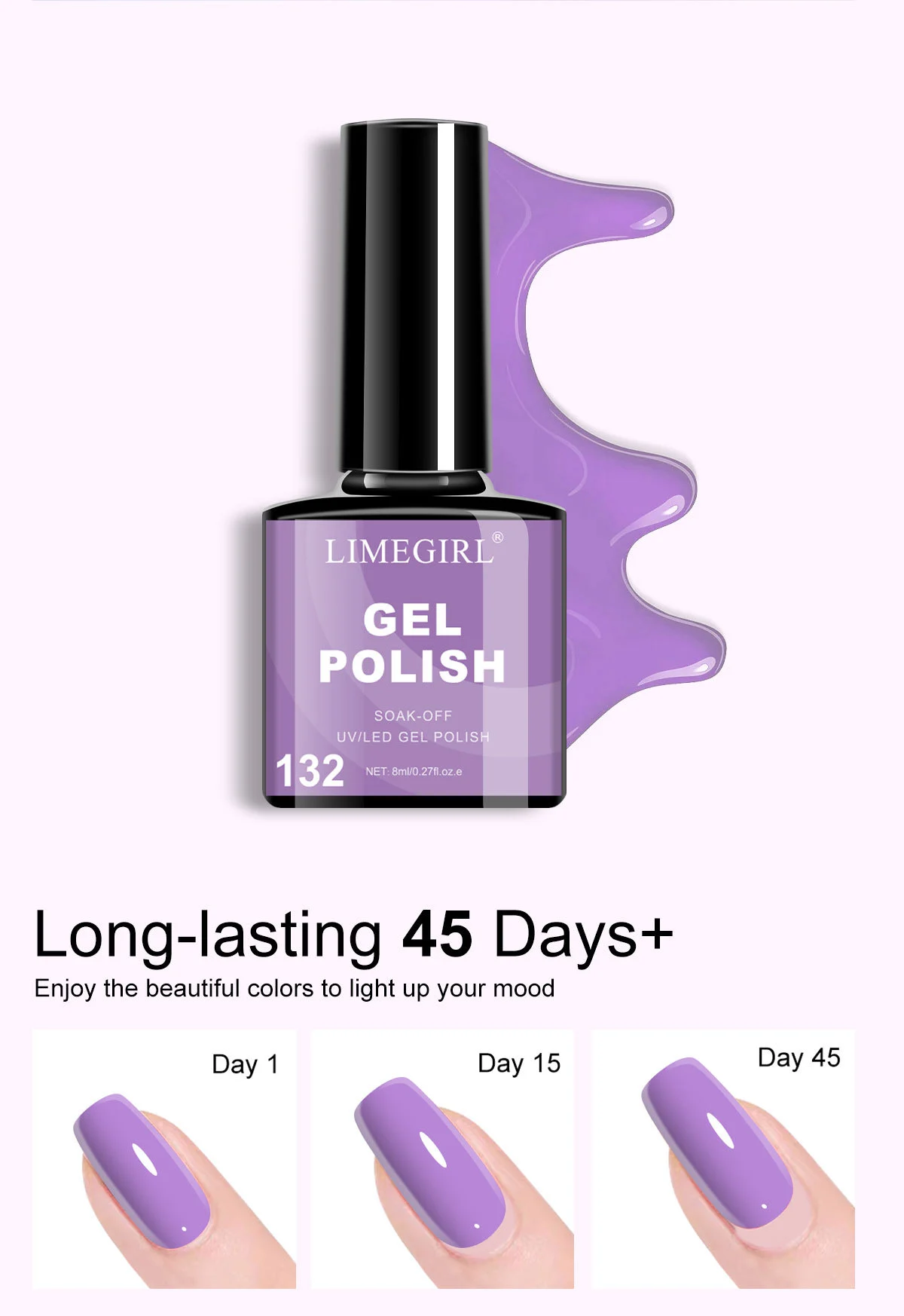 Gel Nail Polish Kit 36 Colors Soak Off UV LED Gel Polish Set with Base Matte Glitter Top Coat 6 gel nail polish kit 36 colors set spu1003100787207 desc 6