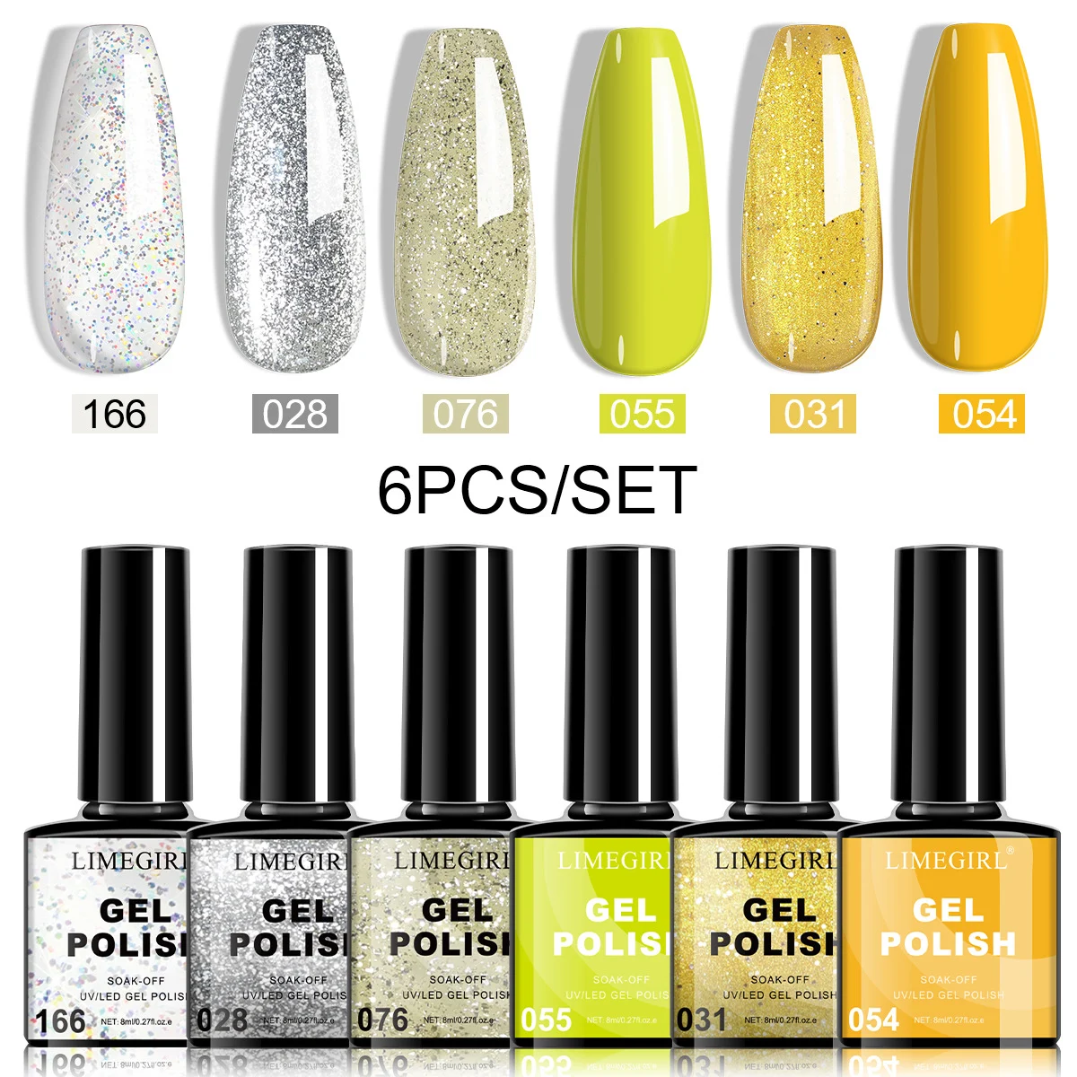 gel nail polish kit limegirl 18 colors spu999276121684 desc 10