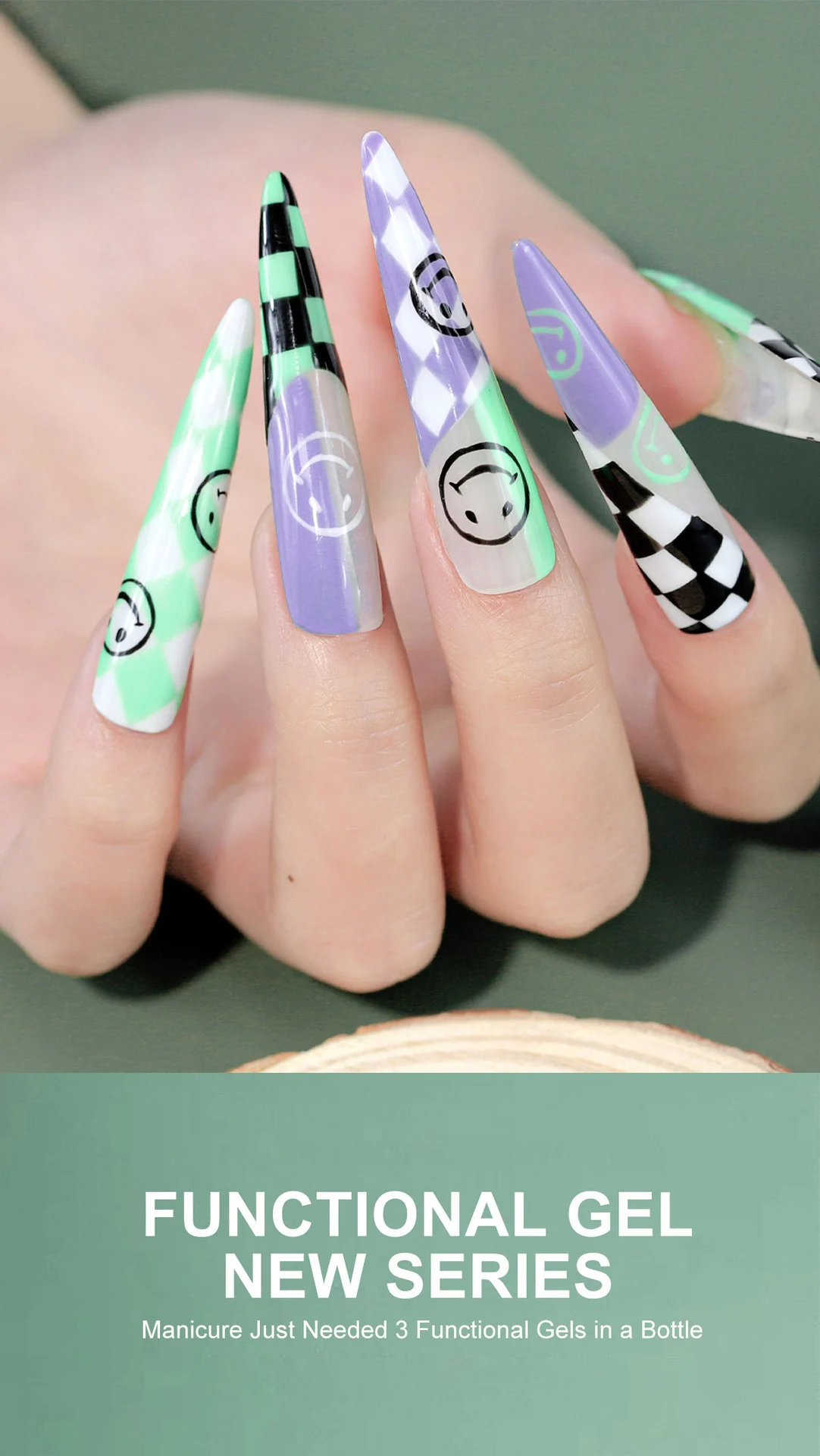 Gel Nail Polish Kit - Professional 20 Colors Morandi Manicure Set with Base and Top Coat 4 gel nail polish kit morandi set spu997733998709 desc 4