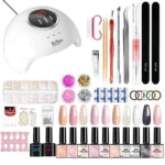 Gel Nail Polish Kit Uv Led Lamp Set Spu1016093692513 3
