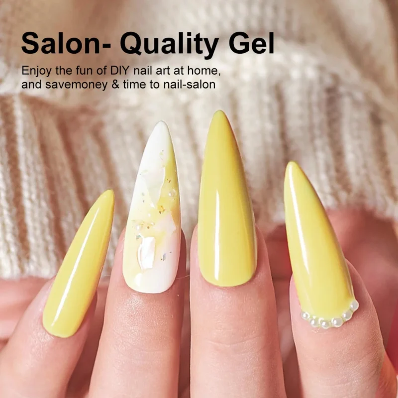 Gel Nail Polish Kit Uv Light 12 Colors Spu1001175056430 4