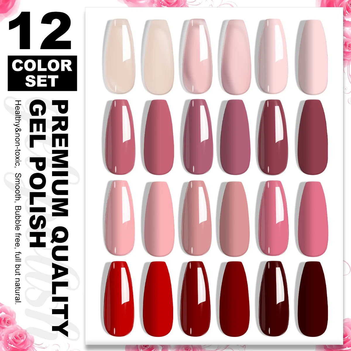 gel nail polish kit uv light 12 colors spu1001175056430 desc 2