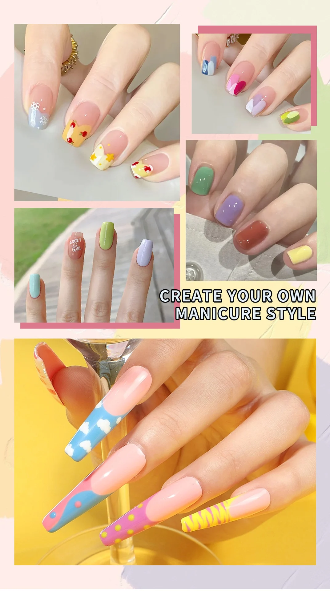 gel nail polish kit uv light 12 colors spu1001175056430 desc 8