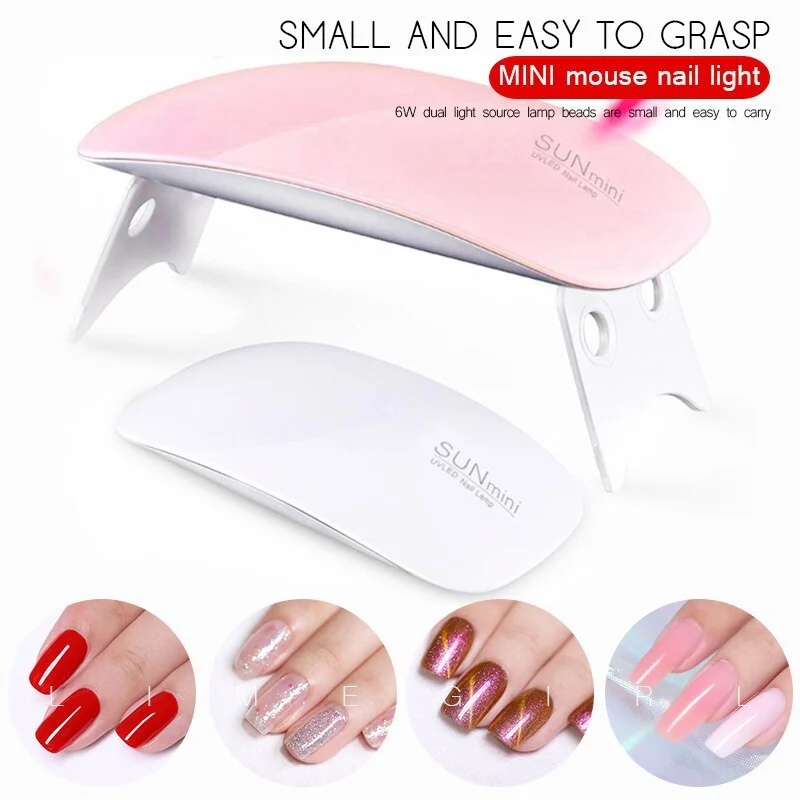 Gel Nail Polish Kit with UV Light, Limegirl 6 Colors Professional Manicure Starter Set with Base Top Coat and Full Nail Tools 16 gel nail polish kit with uv light spu998782471073 desc 16