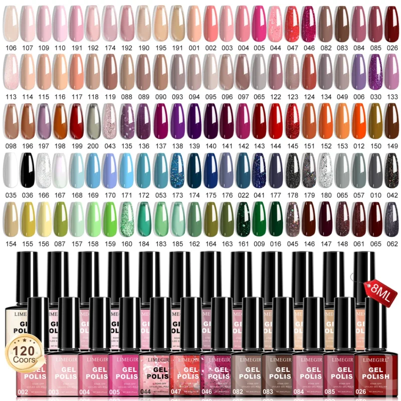 Gel Nail Polish Set 120 Colors Spu952866737359 2