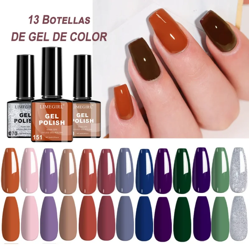 Gel Nail Polish Set 13 Colors Spu895772766941 2