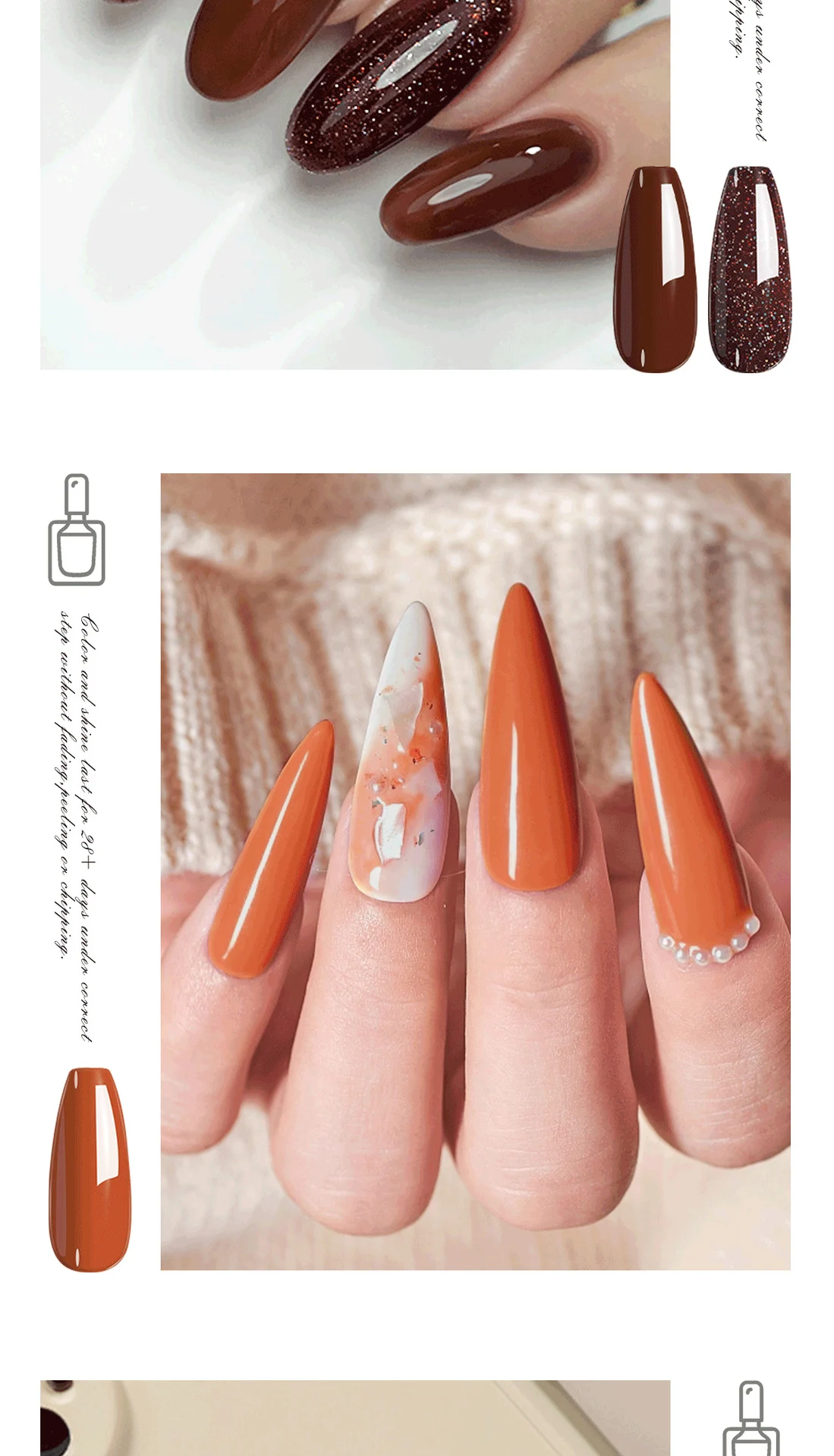 Gel Nail Polish Set - 13 Colors UV LED Soak Off Nail Art Kit for Long Lasting High Gloss Salon Finish 4 gel nail polish set 13 colors spu895772766941 desc 4