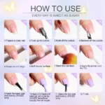 Gel Nail Polish Set 24 Colors Limegirl Spu808409214116 5