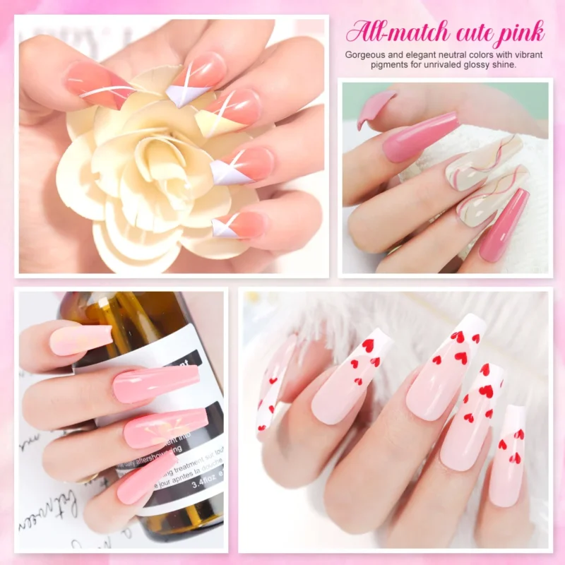 Gel Nail Polish Set 6 Colors Spu941571013497 4