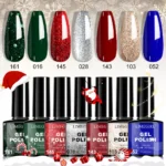 Gel Nail Polish Set 7 Colors Limegirl Spu998048478357 2