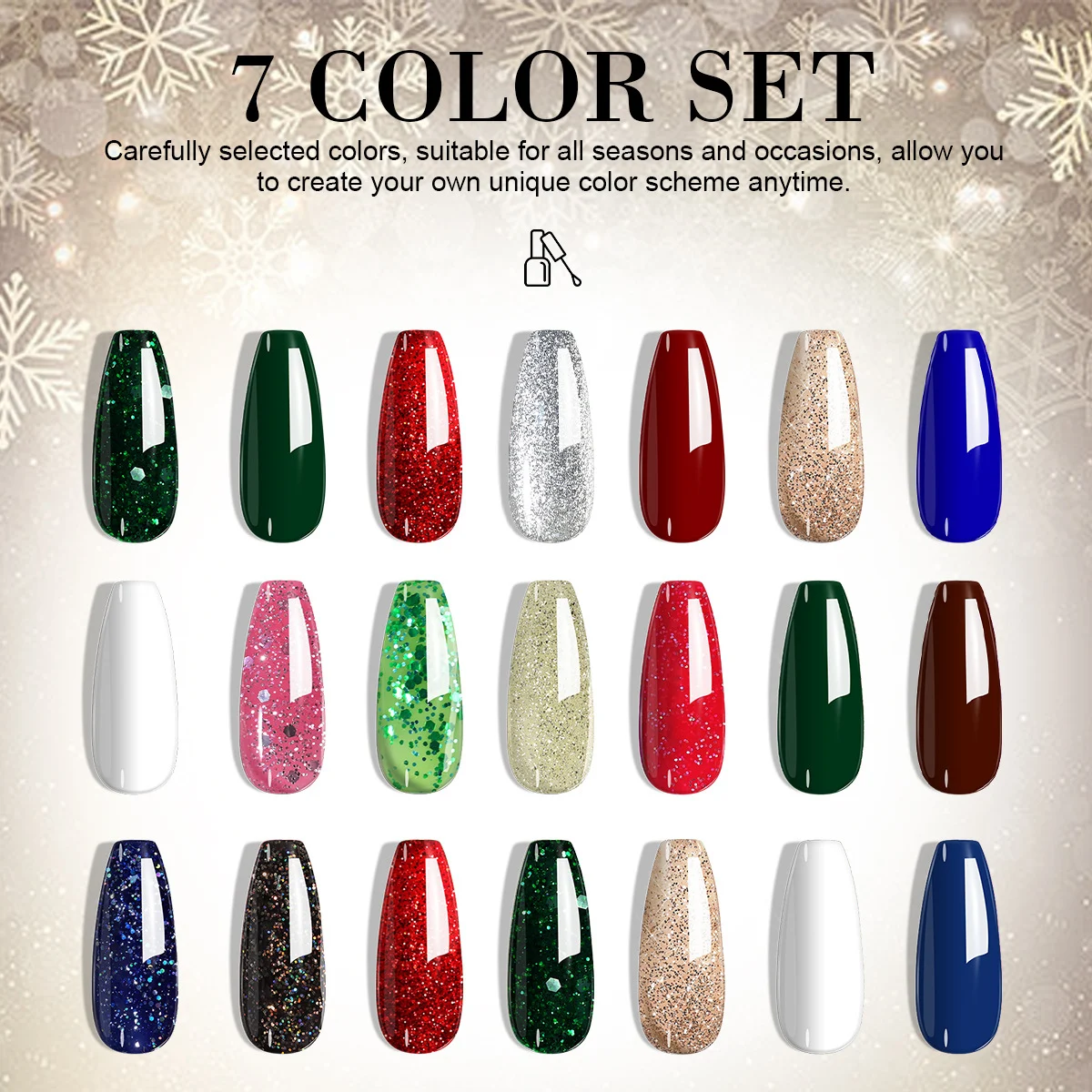 gel nail polish set 7 colors limegirl spu998048478357 desc 2